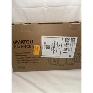 Umatoll Balance Bike,  Kids Products Color Black 12-24 Months Model No B402